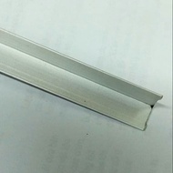 ( 6 Potong x 1 mtr ) Aluminium Siku L 3 cm (aktual 26 mm) Alum Siku