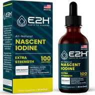 Nascent Iodine Drops - Vegan Iodine Supplement - Iodine Liquid for Thyroid Support - Boost Your Meta