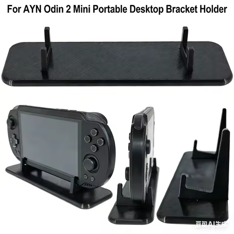 Portable Desktop Bracket Holder for AYN Odin 2 Mini Console Anti-Slip Stand Playstand Base Games Acc
