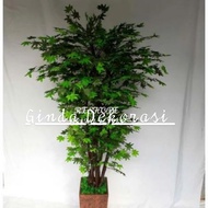 Pohon Maple Jari Maple Bintang Artificial Pohon Palsu