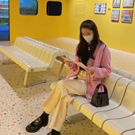 Korean Genuine Product Daigou Atelier de LUMEN Yooner Same Style Cloud Bag Pleated Cowhide Portable 