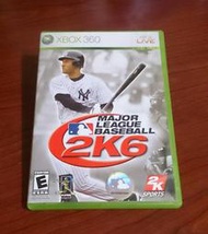 (美版主機專屬遊戲片）XBOX360 MLB 2K6 英文版 美國職棒大聯盟
