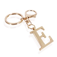 LAXPICOL Gold Letter A-Z Keychain for Women Bag Charms Purse Charms For Handbags Metal Alphabet Init