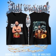 Hamzat Chimayev wins UFC 319 Adult Vest Sleeveless Comfortable To Wear Good Ventilation Round Neck C