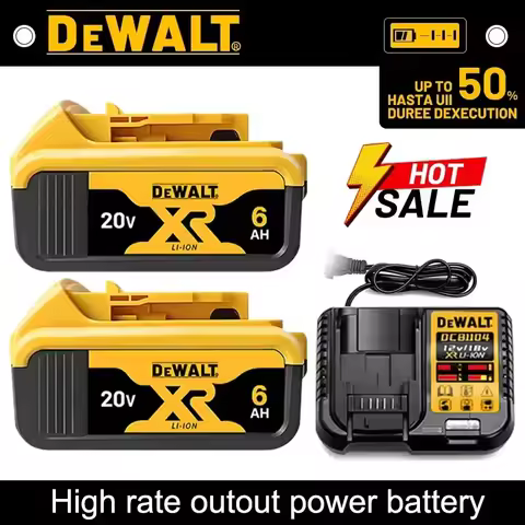 DeWALT Original Battery 20V 5Ah 6Ah 9Ah MAX FlexVolt for DCB606 DCB205 DCB206 DCB209 DCB182 Power To