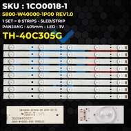 Backlight Tv Panasonic TH-40C305G 5800-W40000-1P00 REV10