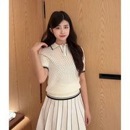 Elegant Temperament Fashion Striped Embellishment, Hazzys Hazzys 2026 Spring Summer Ladies Daily Cas