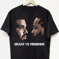 Kendrick Lamar Vs Drake T-Shirt Vtg Rap Tee Tupac Kanye J Cole Y2K Concert Merch