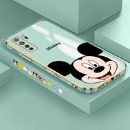 Huawei Nova Y70 nova 7 SE 7i 5T SE 3 3i 3E 4 4E For Phone Case Soft Casing Silicone Mickey Mouse Full Cover Shockproof Electroplating TPU Cases