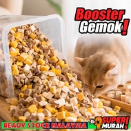 50g/100g Freeze Dried Booster High Protein Snack Cat Treats Vitamin Kucing Gemok Bulu Cantik Chicken