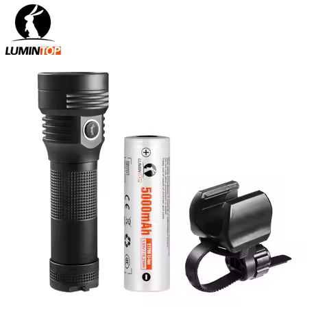 Lumintop B01 Flashlight Type-C rechargeable flashlight 21700 with holder anti-glare design for city 