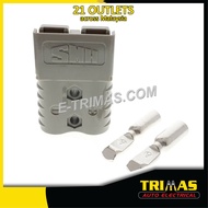 TRIMAS 120AMP Anderson Plug Battery Power Cable Supply Socket Connector Kit