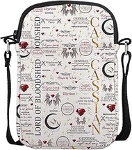 UJIMS Cassian ACOTAR Merch Cassian Fandom Crossbody Bag Rhysand Azriel Cassian Inspired Gift SJM Boo