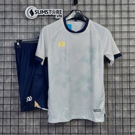 Áo Đá Bóng Không Logo Zenith Trắng - Đồ Thể Thao Đá Banh Bulbal Nam Nữ Cao Cấp