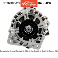 Alternator for Hyundai Elantra I30 2.0l Kia Cee'd Soul Spectra G4gc 37300-23650 4-groove 12v