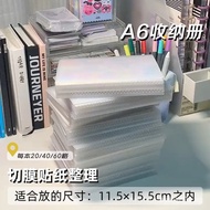 A6Cut Film Photo Album Photo Postcard Storage Book Large Capacity Journal Stickers Cards Receipts No