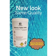 5KG T90 CHLORINE TABLET 90% HI-CHLON for swimming pool/ Tablet Klorin Kolam Renang