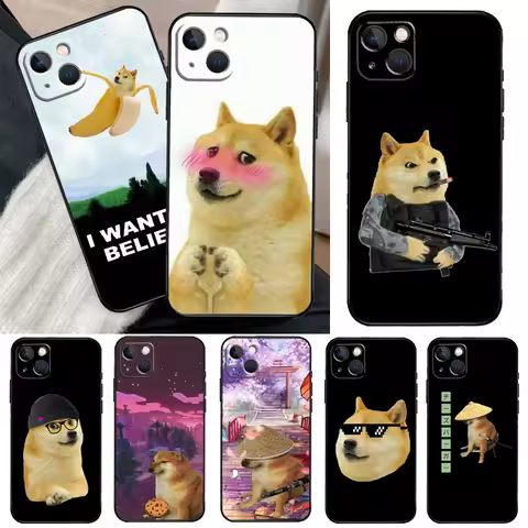 Cheems Doge Meme Funny Doggy Case For Oppo A60 A80 A40 A77 A57 A17 A74 A54 A94 A78 A98 A18 A38 A58 A