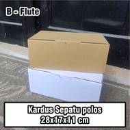 Plain Shoe Box Cardboard Size 28x17x11 cm