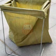 Garbage Bag Rack Plastic X Class Resource Recycling Sorting Folding Holder Outdoor Camping Simple Po