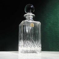 【老時光 OLD-TIME】早期二手義大利製厚重水晶玻璃酒瓶