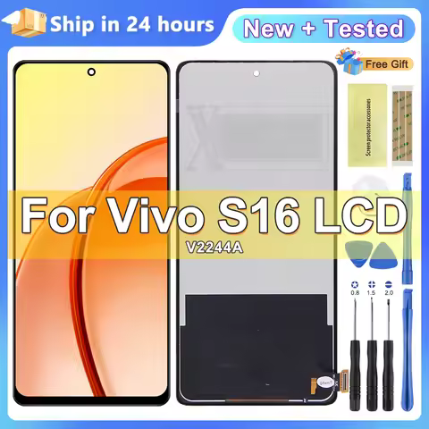 LCD For Vivo S16 V2244A LCD Display Touch Screen Digitizer S16 Assembly Replacement Parts 100% Teste