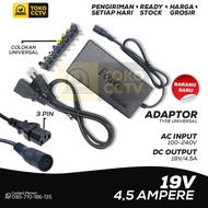 Universal Adapter 96Watt 19V 4.5 Ampere