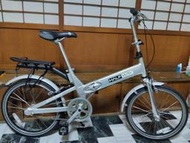 二手 GIANT捷安特  HALFWAY  鋁合金  折疊車 小折自行車 單臂 20吋