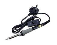 936電烙鐵60W(帶開關) 60w Soldering Iron 60W 電烙鐵 烙鐵 可調溫 學生電烙鐵 內熱式烙鐵 調溫電烙鐵 辣雞 焊咀 220V UK plug Adjustable Tem