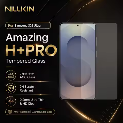 Tempered Glass For Samsung Galaxy S26 Ultra S26+ Plus Protector Film 2.5D Support Fingerprint Unlock