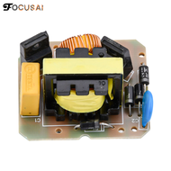 FocusAi โมดูลแปลงพลังงานอินเวอร์เตอร์ตัวแปลงเพิ่ม40W 12V เป็น220V หม้อแปลงไฟฟ้าเพิ่มแรงดันไฟฟ้า