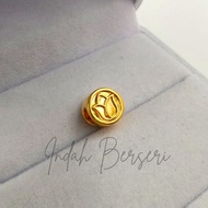 SA79447 Gold 916 Emas Charm / Loket / Pendant 0.33g