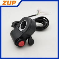 ZUP Digital Voltmeter Wide Range 12V To 84V For For EBike And Scooter With 22mm Mount And 2 Meter Ca
