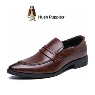 Hush Puppies รองเท้าผู้ชาย รุ่นรองเท้าผู้ชาย รุ่น สีดำ รองเท้าหนังแท้ รองเท้าทางการ รองเท้าแบบสวม รองเท้าแต่งงาน รองเท้าหนังผู้ชาย
