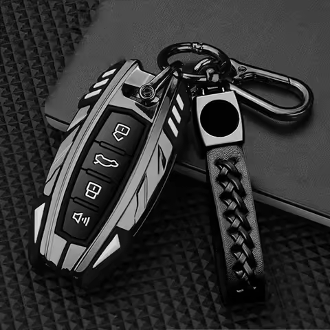 Alloy Key Case for Haval F7x H6 2023 Accessories Car Key Cover Keychain for Haval Jolion Joico Jolle