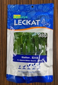100 GM Leckat 980 Stallion F1 Hybrid Bitter Gourd Peria Besar 大苦瓜 种子