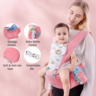 [Best for Kids] IUNYK Baby Carrier Ergonomic Hipseat Carrier Infant Comfortable Breathable Multifunc
