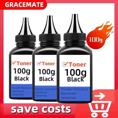 100g/pc Black Toner Refill for HP Laserjet M1005 M1005MFP M1319F M1319MFP 1010 1012 Printer Laser Ca