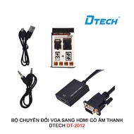 VGA -> HDMI converter with audio DTECH DT-2012