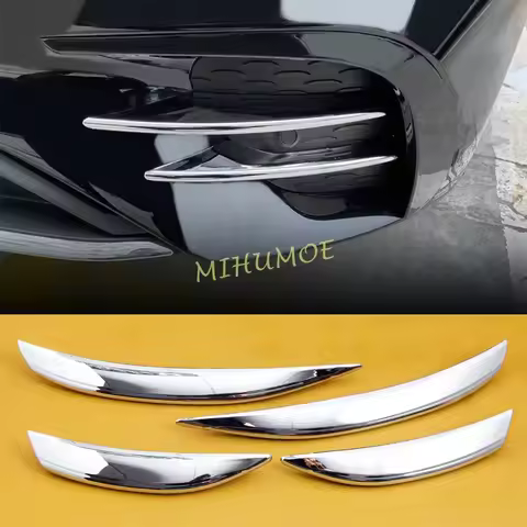 For 2024-2025 Mercedes-Benz E300 E350 E450 W214 S214 Front Bumper Grill Grille Trims Moulding Car Ac