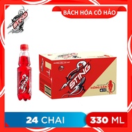 THÙNG 24 CHAI NƯỚC TĂNG LỰC HƯƠNG DÂU TÂY ĐỎ STING 330ML