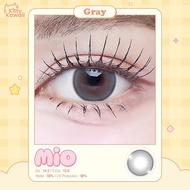 คอนแทคเลนส์ Mio Brown / Gray (Kitty Kawaii) ขนาดมินิ 🌷 ตาหวาน ละมุนแบบมีมิติ
