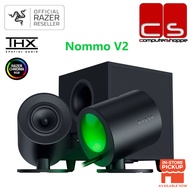 Razer Nommo V2 Full-Range 2.1 PC Gaming Speakers with Wired Subwoofer