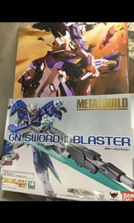 已開封 Bandai Metal Build Gundam 00 Seven Sword 七劍 G型 高達 連 GN Sword Blaster（註意內文）
