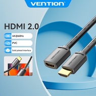 Vention HDMI Extension Cable 4K 60Hz HDMI Male to Female HDMI 2.0 Cable for TV Projector Laptop PS5/
