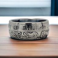 不丹硬幣戒指 1 ngultrum 1979, 不丹硬幣戒指, 不丹男士硬幣戒指