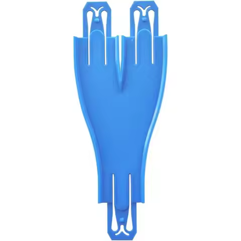 Parallel Track Connectors Compatible with Hot Wheels Track Builder, Booster & Curved Track Pieces, 1