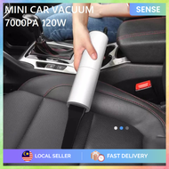 SENSE 7000PA 120W Suction Portable Mini Vacuum Cleaner Low Noise Handheld Vacuum For Car