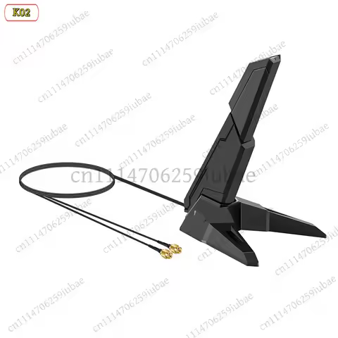 External WiFi 6E Tri-Band 2.4/5/6GHz Magnetic Antenna for Desktop Motherboard PCI-E Adapter Card Hig