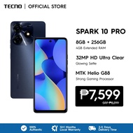 Tecno Spark 10 Pro cellphone original android phone smartphone 12GB+512GB mobile 7.5 inch gaming phone Cellphone Large Capacity HD Screen COD